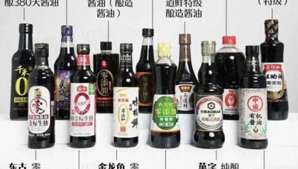 海天、欣和……零添加酱油12款检出镉,7款检出总砷