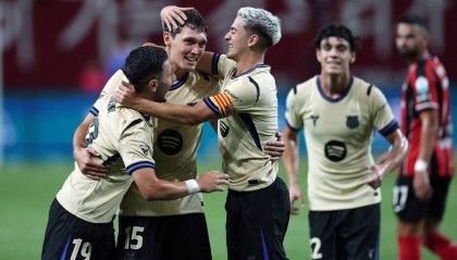 热身赛-亚马尔双响莱万破门 巴萨7-3首尔取亚洲行两连胜