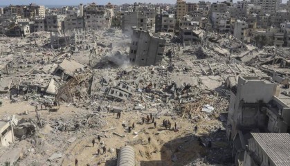 本轮巴以冲突已致加沙地带54510人死亡