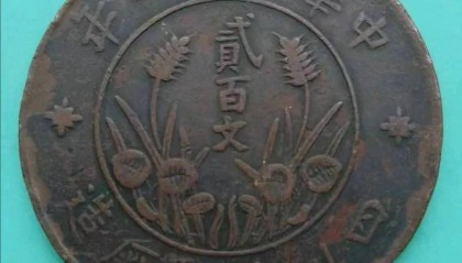 退役军人徐先生的珍藏:民国四川双旗币贰佰文,历史的见证与传承