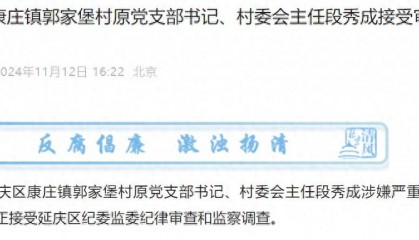 北京2人被查,涉嫌严重违纪违法