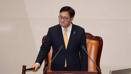 韩国国会议长:尹锡悦为了警告国会宣布戒严绝对不能容忍