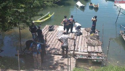 泰国发现一具女尸,被锁链锁住脖子,锁链上还有两只混凝土哑铃