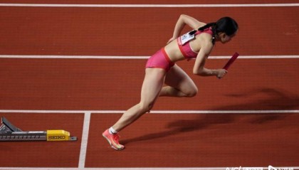 不再有失强势第一!中国队夺女子4×100米接力世锦赛资格