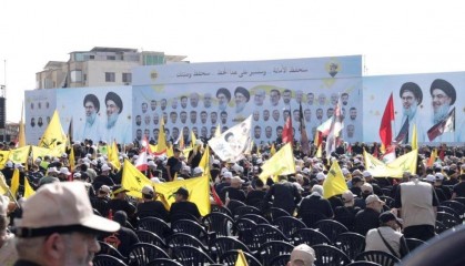 黎真主党在首都举行活动 纪念纳斯鲁拉遇难一周年