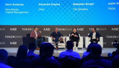 波场TRON创始人孙宇晨亮相TOKEN2049 Dubai,畅聊稳定币与Meme币发展前景