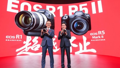 佳能发布新一代强者全画幅专微相机EOS R1和EOS R5 Mark II