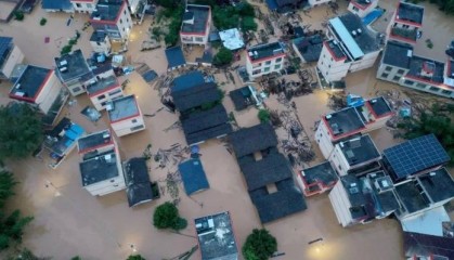 广东怀集遭超百年一遇洪水:全县不同程度受灾,政府发布安民告示