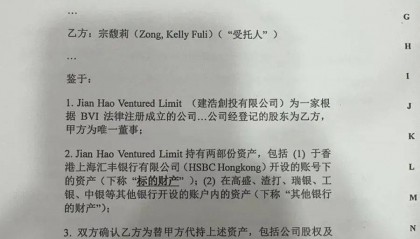 宗庆后遗产纠纷案香港高院即将宣布结果,起诉书曝光