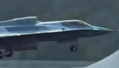 战斗机越造越庞大,歼 - 45 超大个头造型前卫,恰似 “空中巨无霸”