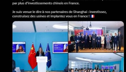 法国外贸官员访华,宣称“支持贸易谈判但不妥协”