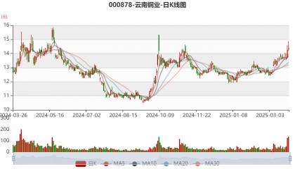 云南铜业:2024年净利润12.65亿元 拟10派2.4元