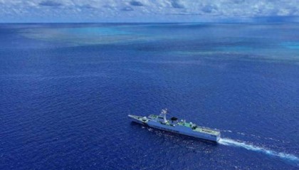 军警齐出动,中方正式通知联合国,黄岩岛主权已定,菲向美讨说法