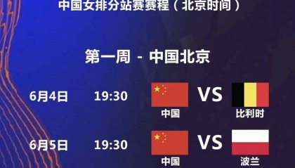 时隔17年北京再迎顶级女排赛事,新一届中国女排首秀在即