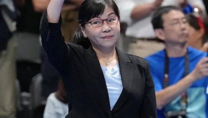 新任领导班子亮相!周继红当选中国泳协主席