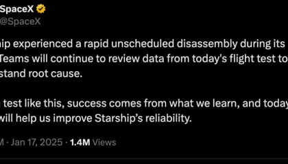 飞行8分钟,失联!“星舰”第七次试飞解体成流星,马斯克回应!
