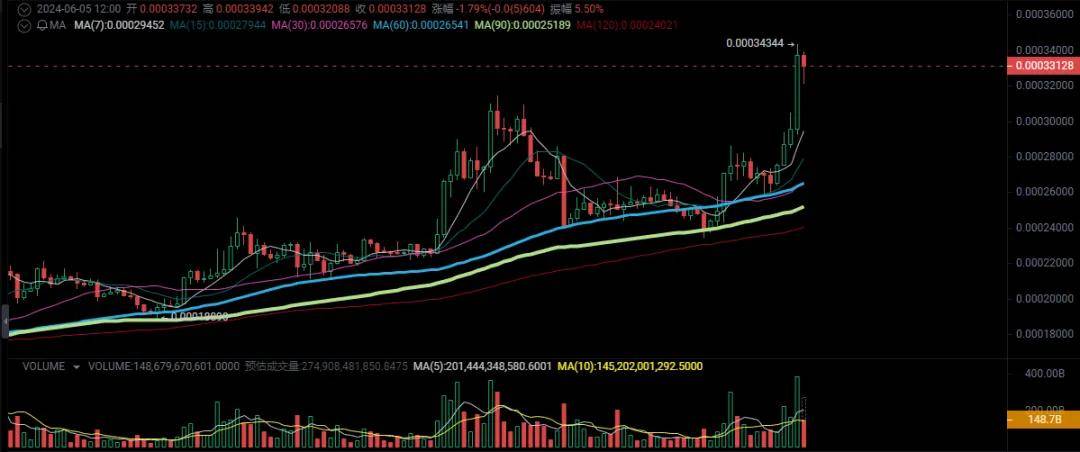 BNB创历史新高，持有Meme币最多者会是Floki？