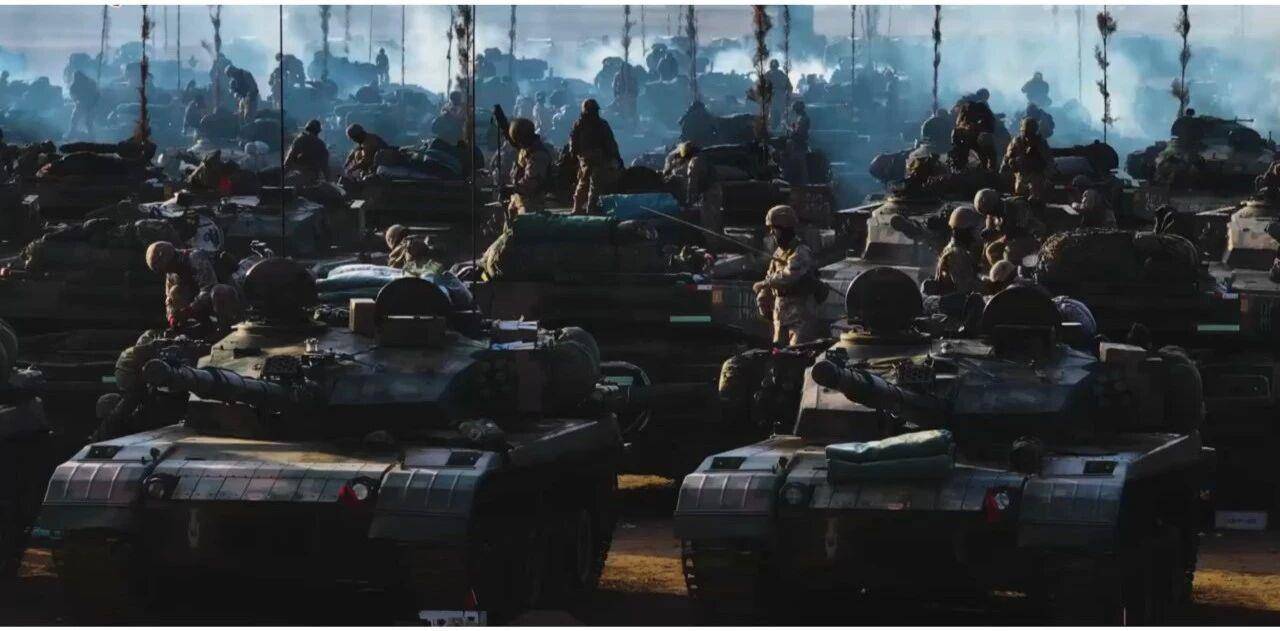 大场面！机器狗、无人机开路，实兵对抗演练画面公布