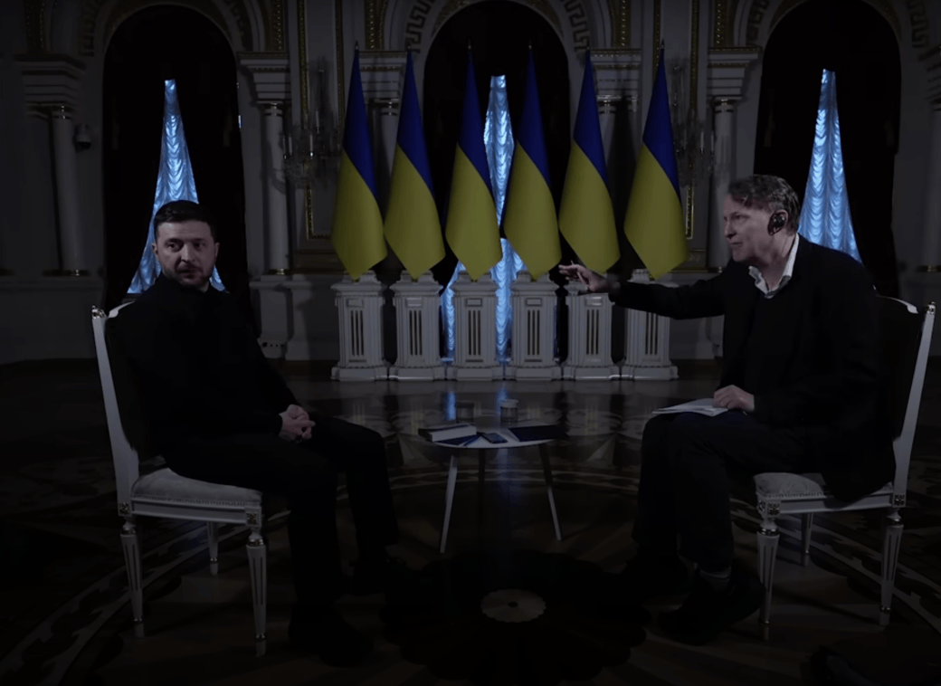 泽连斯基接受采访期间马林斯基宫两度停电，俄官员回应