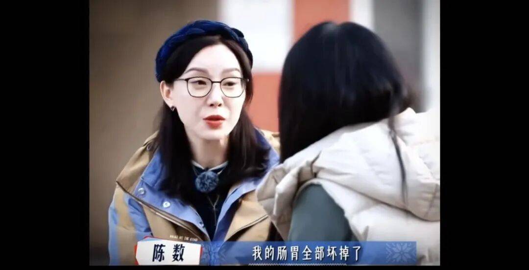 知名女演员陈数自曝：曾和丈夫全球品鉴美食，差不多2年时间肠胃全部坏掉
