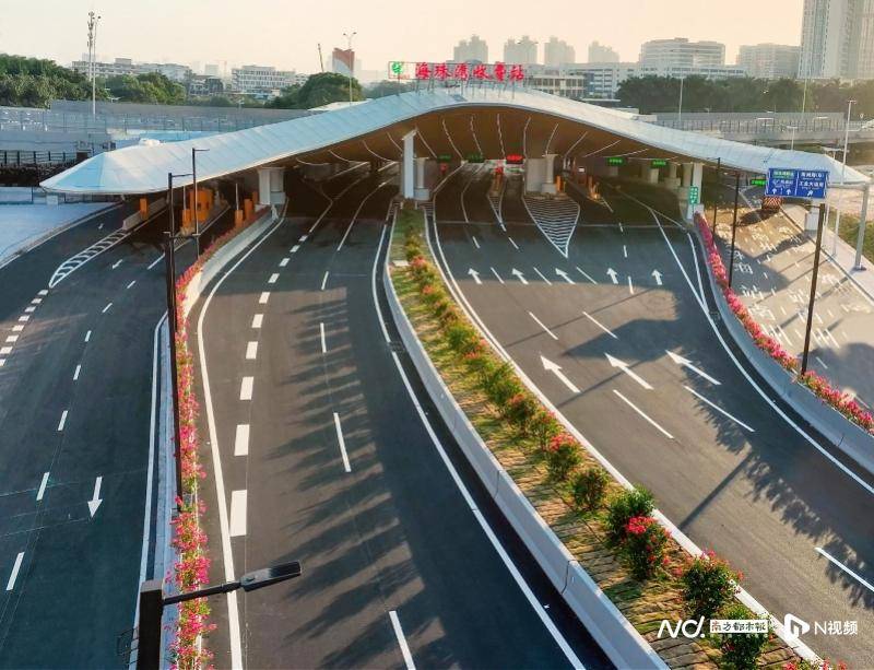 最快15分钟通达广州南站,广南快速路12日通车试运营